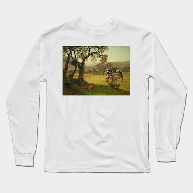 Camping with Tyranids Long Sleeve T-Shirt by TheTwist